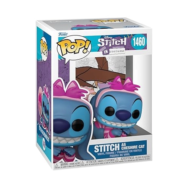 Funko Pop! Disney: Stitch Costume - Cheshire - Lilo and Stitch - Figurine en Vinyle à Collectionner - Idée de Cadeau - Produits Officiels - Jouets pour Les Enfants et Adultes - Movies Fans