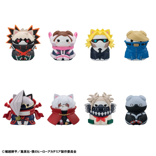 MEGA CAT PROJECT My Hero Academia HeroAca Nyanko NO.02 8Pack BOX(Pre-order)