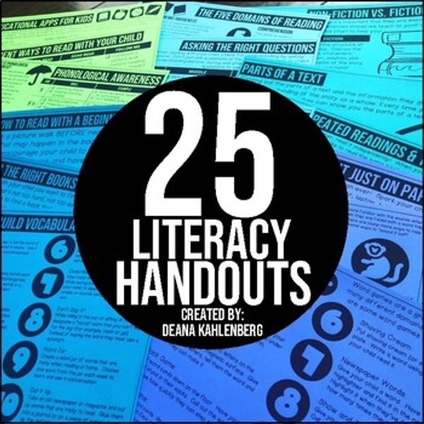 Literacy Handouts for Parents
