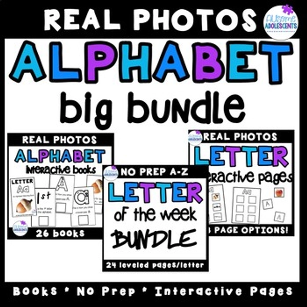 Letters/Alphabet REAL Photos Big Bundle