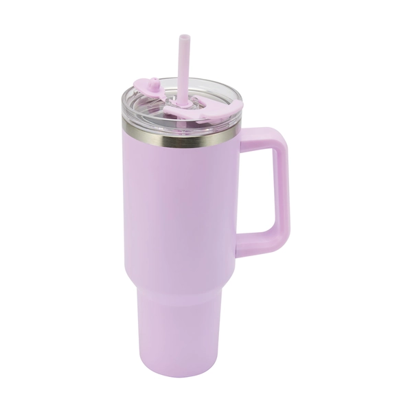 1.18L Purple Jumbo Tumbler with Handle - Kmart 