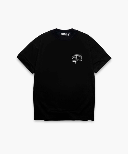 JORCUSTOM - Bubble Loose Fit T-Shirt Black