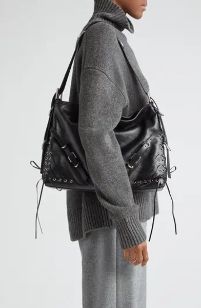 Givenchy Medium Voyou Leather Hobo Bag | Nordstrom
