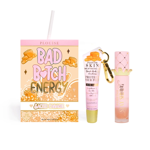 P.Louise Bad Bitch Energy Lip Duo | Salted Caramel