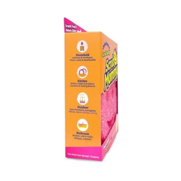 Scrub Daddy Scrub Mommy Dual-Sided Scrubber + Sponge