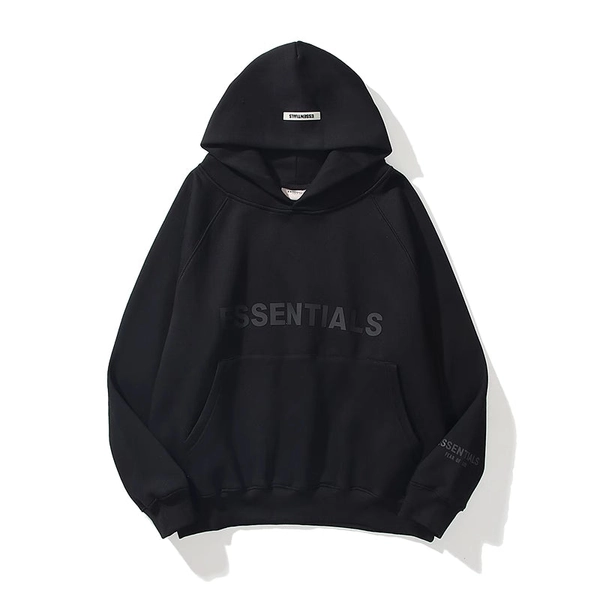 Essentials Casual Black Hoodie - Essentials®️ Official Store