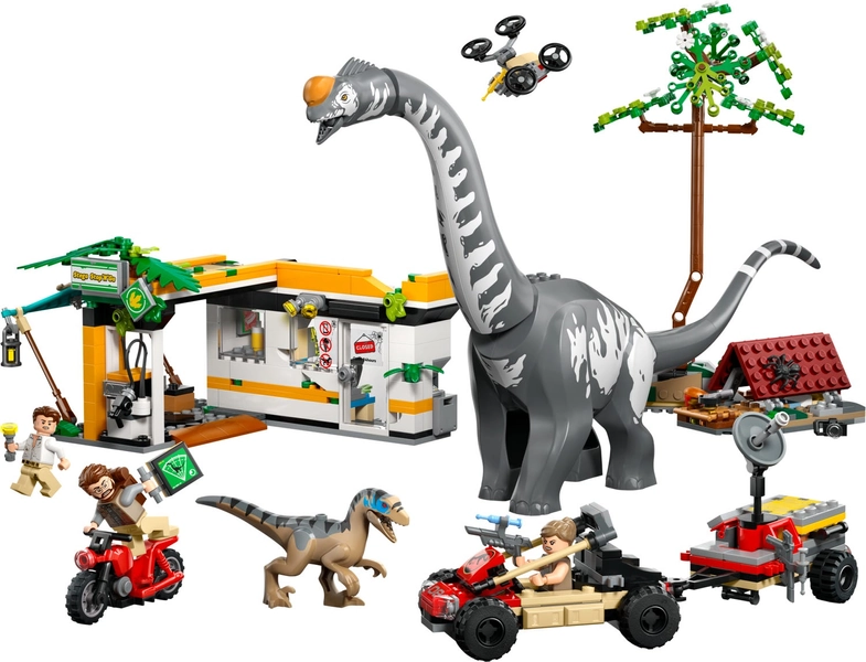 Raptor & Titanosaurus Tracking Mission 76973 | Jurassic World™ | Buy online at the Official LEGO® Shop US 