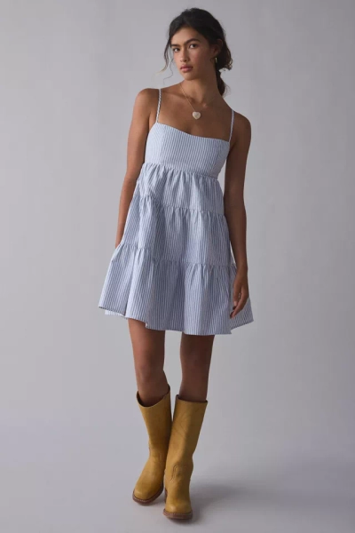 Kimchi Blue Zosia Tiered Babydoll Mini Dress