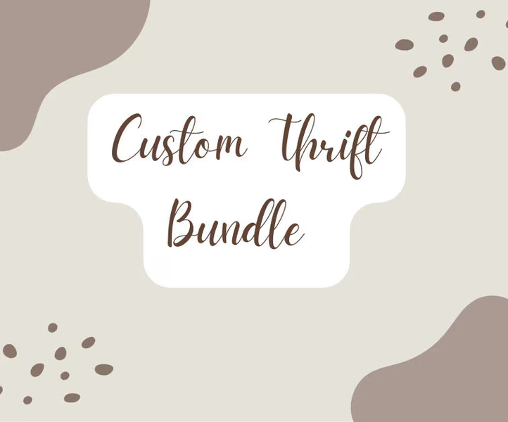 Personalized Thrift Bundle