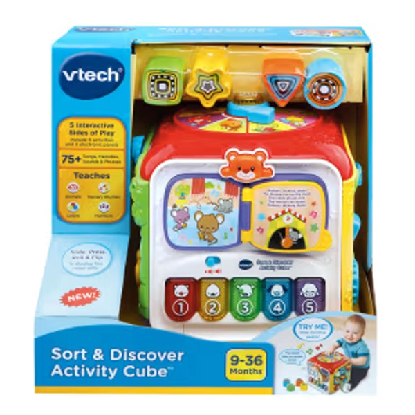 VTech Sort & Discover Activity Cube