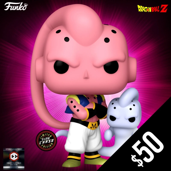 Funko Pop! Chalice Exclusive: Dragon Ball Z: Super Buu with Ghost #1464 (CHASE) | Default Title