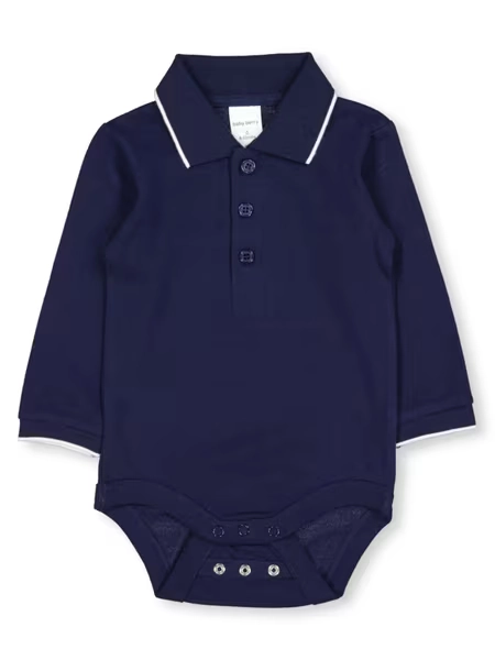 Baby Ls Polo Bodysuit