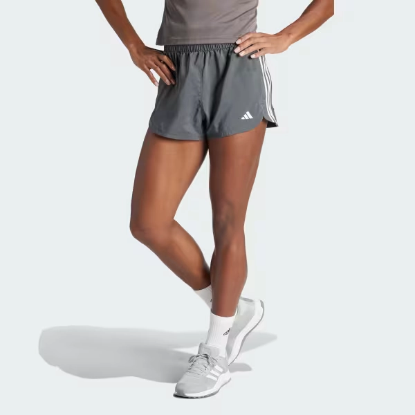 Pacer Training 3-Stripes Woven High-Rise Shorts