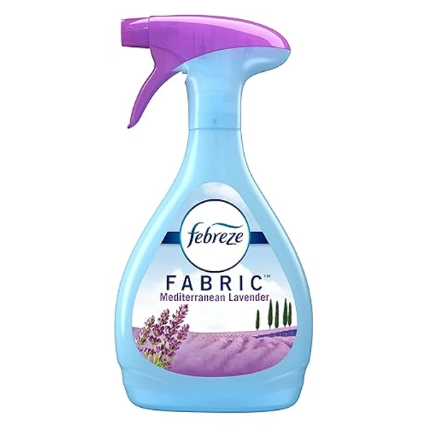 Febreze Fabric Refresher Mediterranean Lavender Air Freshener (1 Count, 800 Ml),27 Fl oz
