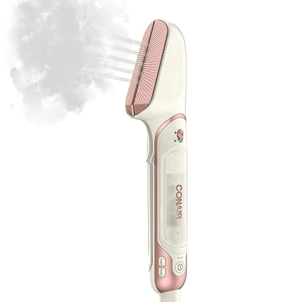 Conair Steam Stylist | Press Iron & Steamer - Great for Home, Office, or Travel | 3-in-1 Steam Iron for Quick Wrinkle Removal | Dry Cleaner-Quality Creasing and Pressing Made Easy - White