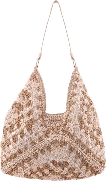 Zeneya Woven Shoulder Bag