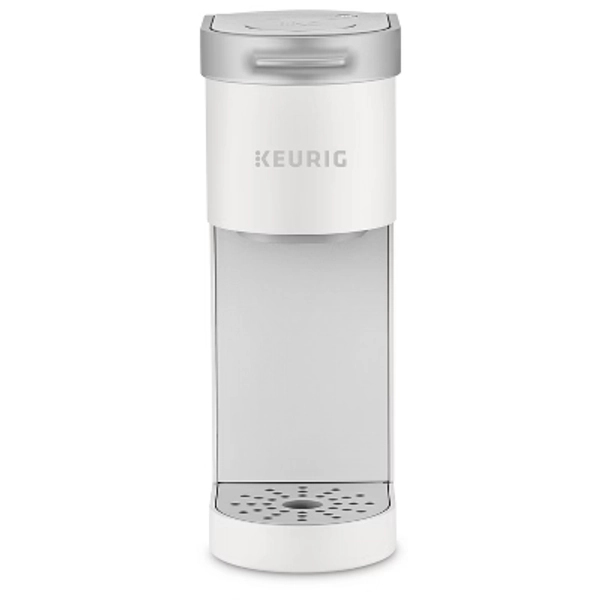 Keurig K-Mini Single-Serve Coffee Maker Warm Stone: Compact Electric Brewer, Automatic Shut-Off, Removable Drip Tray