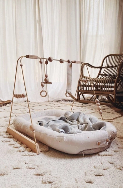 &ME Baby Play Gym, Beige | Default Title