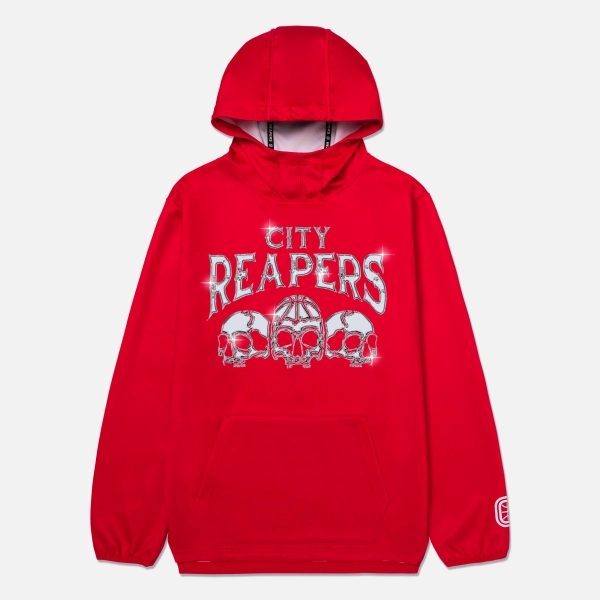 Kids City Reapers Tuff Performance Hoodie | S / Red