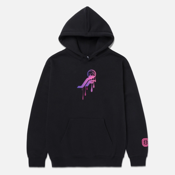 Kids Jelly Fam Drip Logo Hoodie | S / Black