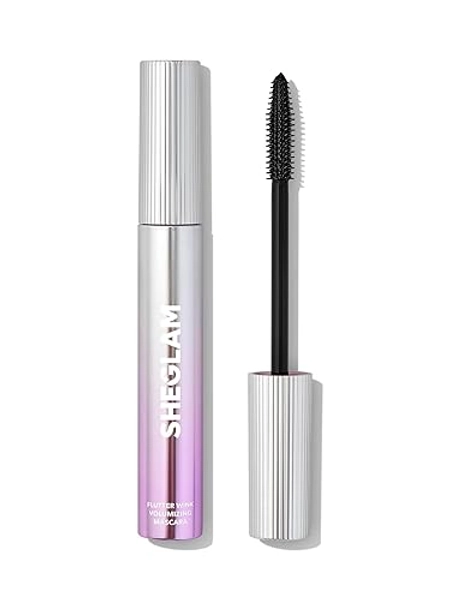 SHEGLAM Flutter Wink Volumizing Mascara Lash Extensions Tubing Mascara Length and Lift-Black