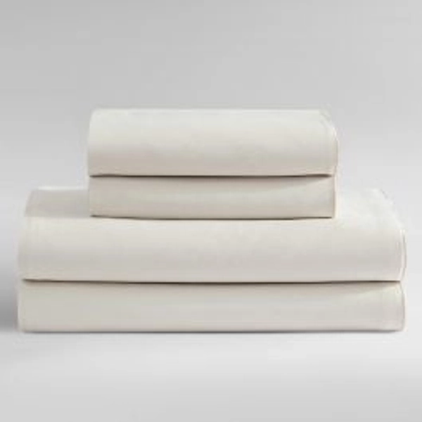 Pearl Edge Sateen T300 Sheet Set by Calvin Klein