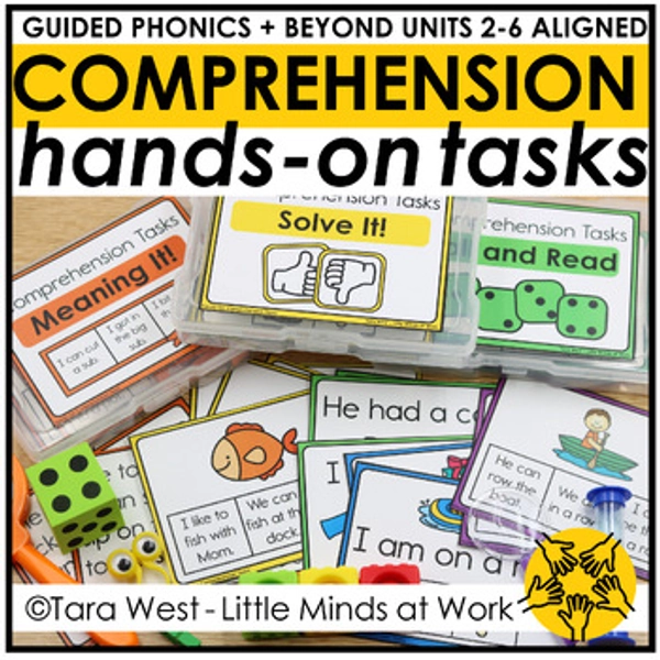 Comprehension Tasks Hands-On Phonics Science of Reading SOR
