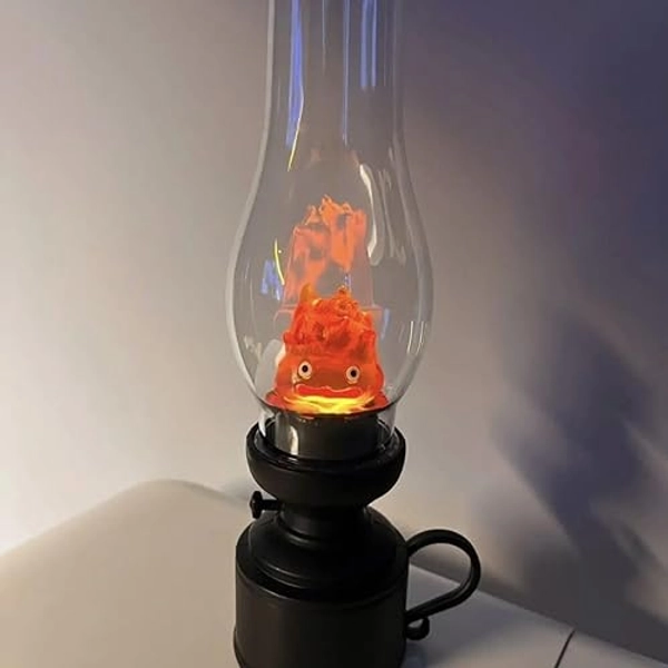 Howl's Moving Castle - Hanging Calcifer, Night Light