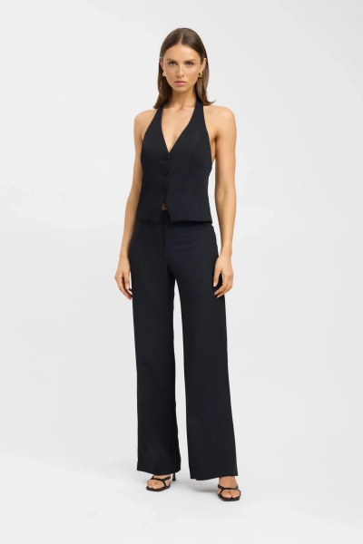 Ariel Low Rise Pant | 6 / Black