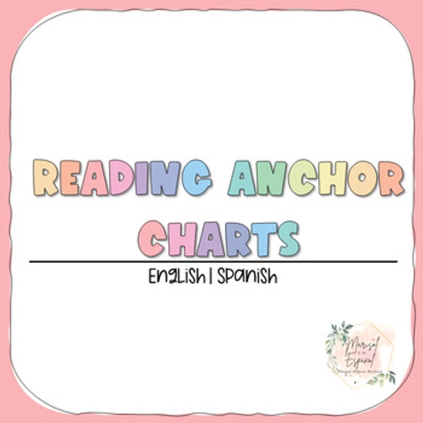 Bilingual Reading Anchor Charts