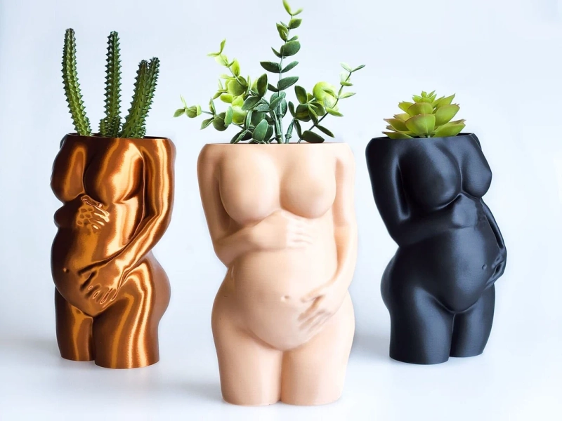 Pregnant Lady Planter Pregnant Body Planter Mom to Be Gift Widwife Gift Pregnant Pot Goddess Planter Pregnancy Congrats - Etsy