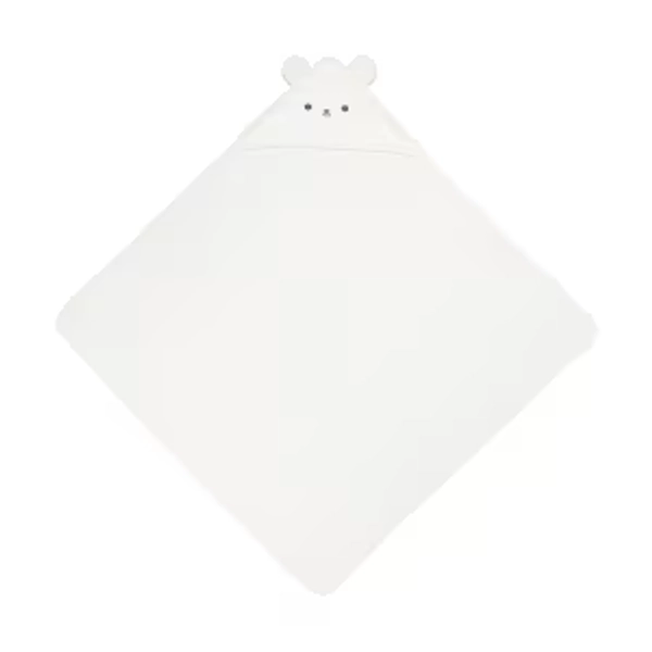 Cotton Hooded Towel - Bear