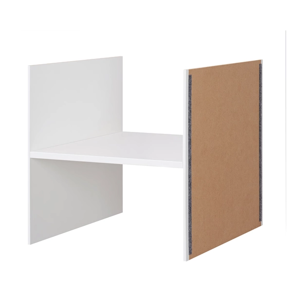 KALLAX Insert with 1 shelf - white 33x33 cm
