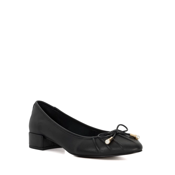 Dune Ladies Amazing - Low Block Heel Ballet Flats