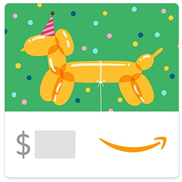 Amazon.com eGift Card (Instant Email or Text Delivery) - 50 - Happy Birthday Balloons