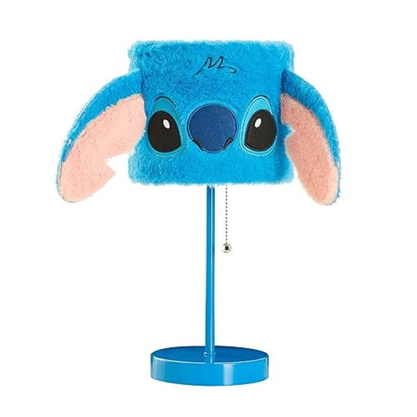 Idea Nuova Disney Stitch Figural Plush Shade Table Lamp,Perfect for Kids Rooms - Stitch