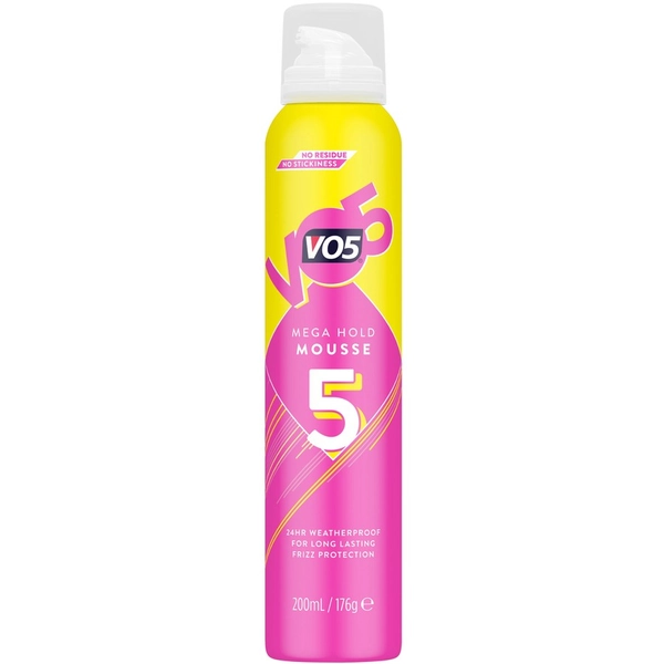 VO5 Megahold Mousse 200ml