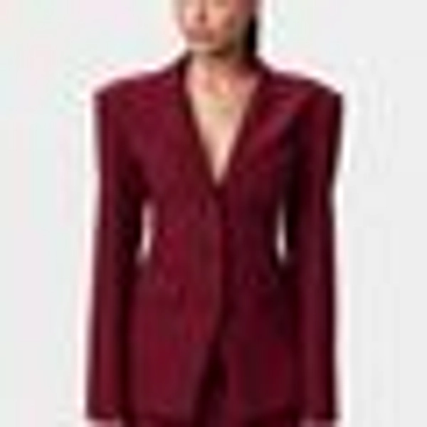 Suiting Mini Skirt - Cabernet / M