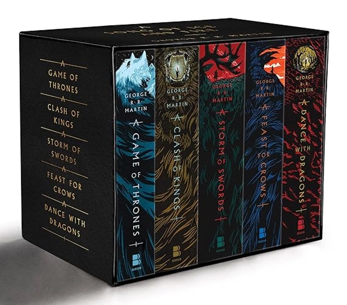 George R. R. Martin's A Game of Thrones 5-Book Boxed Set (Song of Ice and Fire Series) (A Song of Ice and Fire)