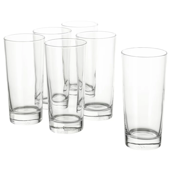 GODIS Glass - clear glass 14 oz