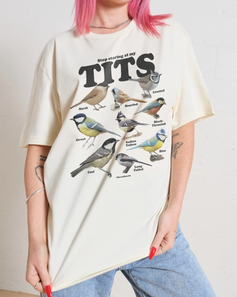 Stop Staring At My Tits T-Shirt