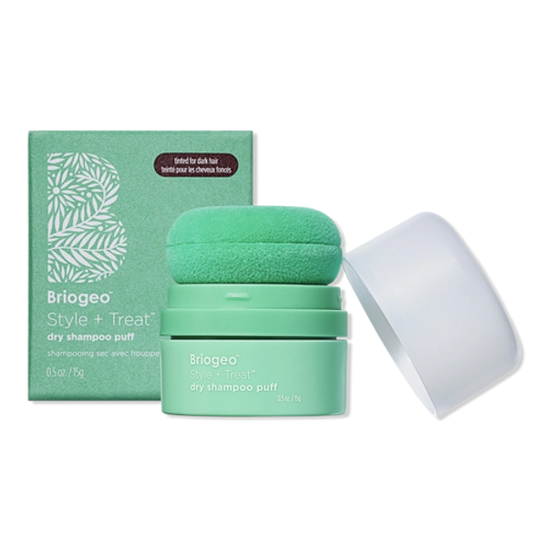 Style + Treat Dry Shampoo Puff - Tinted For Dark Hair