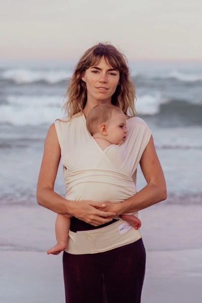 Newborn Carrier in Sand | M
