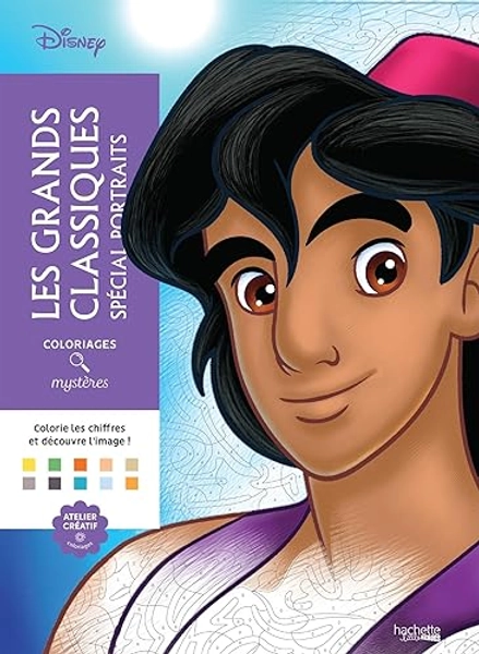 Coloriages mystères - Grands classiques Spécial Portraits