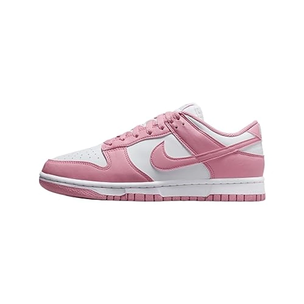 Nike Dunk Low Next Nature Women's Shoes (DD1873-112, White/Elemental Pink) - 9