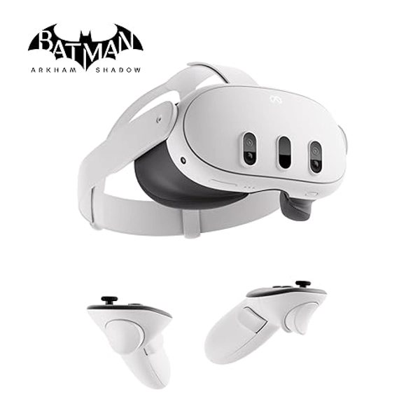 Meta Quest 3 512GB — Ultimate Mixed Reality Experiences — All-in-One Headset with Controllers, 4K resolution + Infinite Display - 512GB - Headset only