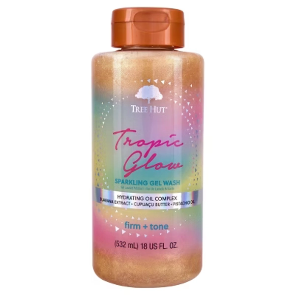 Tree Hut Tropic Glow Foaming Gel Body Wash - 18 fl oz