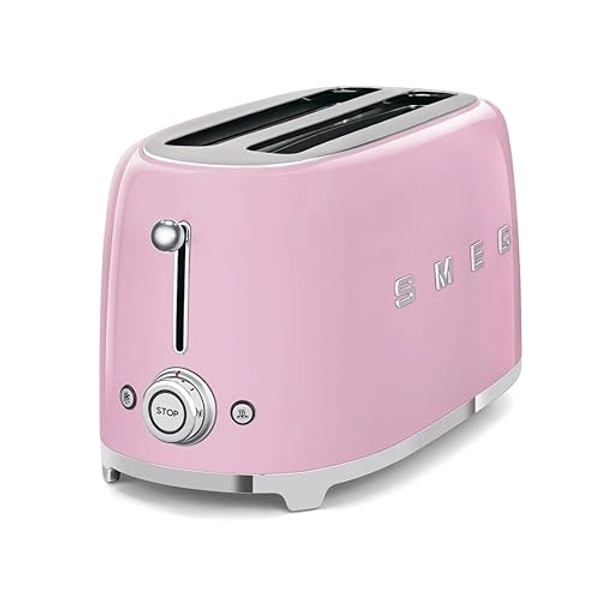 Smeg 50's Retro 4 - slice toaster (Pink) - 4 Slice - Pink
