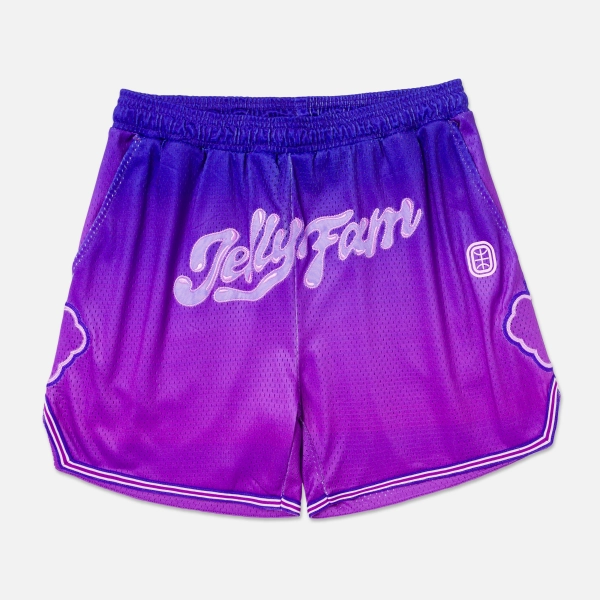 Kids Jelly Fam Shorts | S / Purple