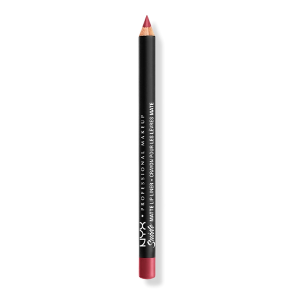 Suede Matte Lip Liner Velvet Soft Vegan Lip Pencil - Cherry Skies